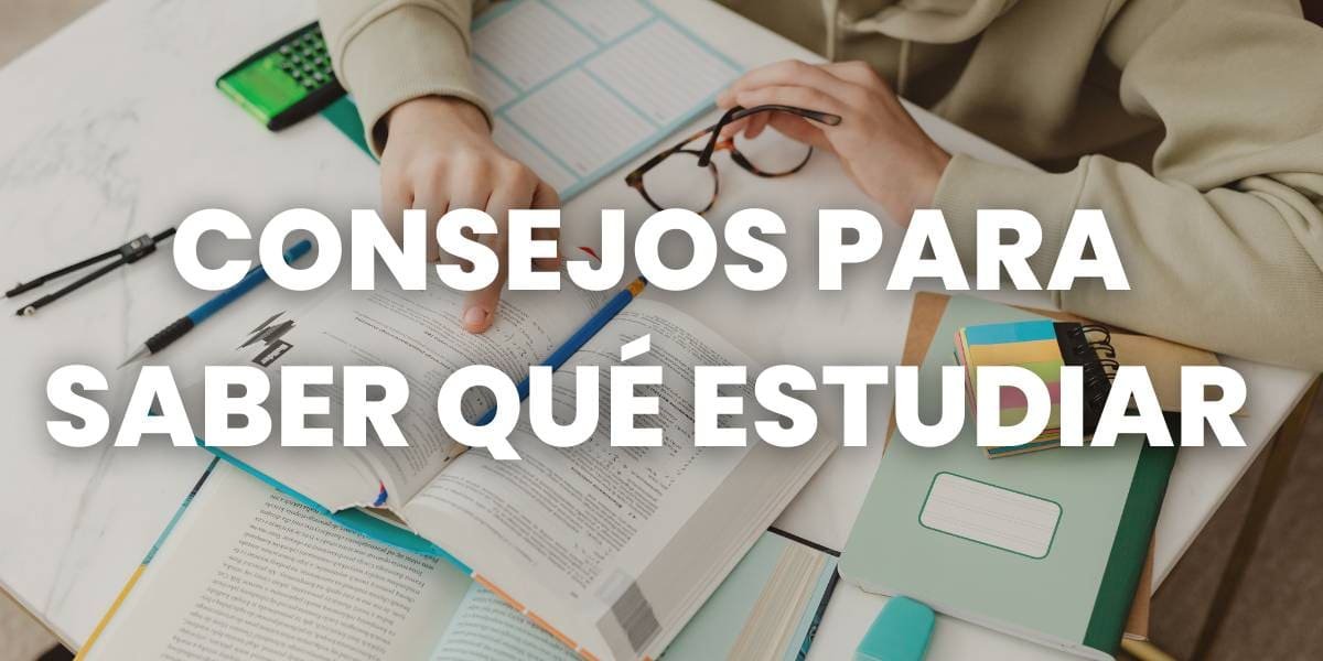 no se que estudiar