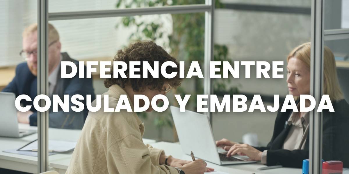 diferencia consulado y embajada